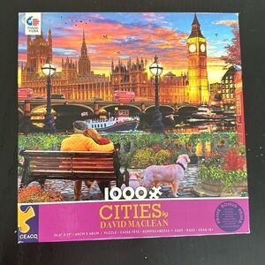 1000-piece Cities by David Maclean London Puzzle